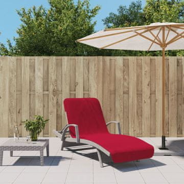 Vidaxl vidaXL Brisače za na plažo, 2 kosa, bordo, 75 x 200 cm, blago, 400 g/m²