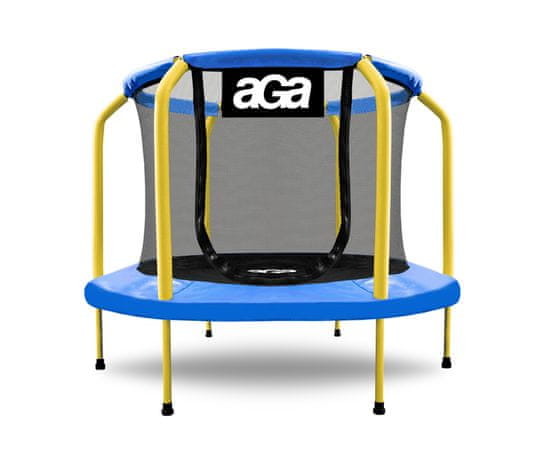 Aga Otroška trampolina 150 cm Modro-rumena