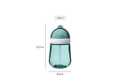 Mepal Otroški lonček za trening s slamico Mio 300ml Turquoise