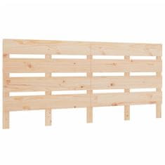 Vidaxl Posteljno vzglavje 180x3x80 cm trdna borovina