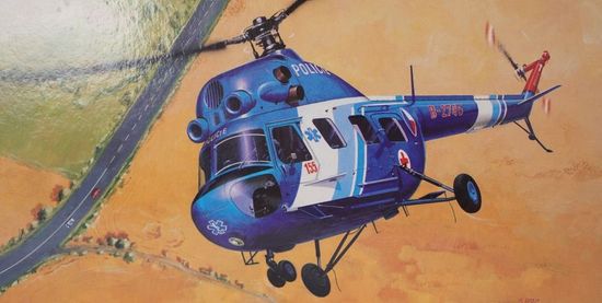 Směr Helikopter Mi 2 - Policija 1:48
