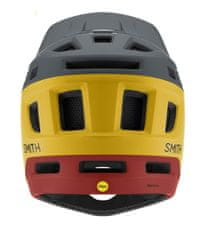 Smith Mainline Mips kolesarska čelada, 51-55 cm, sivo-rumeno-rdeča