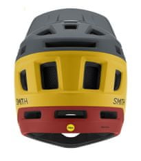 Smith Mainline Mips kolesarska čelada, 55-59 cm, sivo-rumeno-rdeča