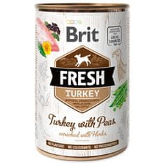 Brit Konzerva BRIT Fresh Turkey with Peas 400 g