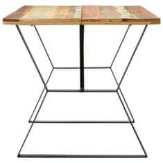Vidaxl Jedilna miza 140x80x76 cm trden predelan les