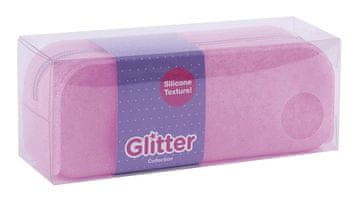 Apli Peresnica, silikonska, z bleščicami roza, do odprodaje