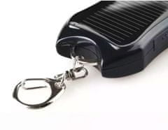 VIVVA® Grelni brezrokavnik + Powerbank solarna polnilna baterija za telefon na obesku za ključe FLAMELARGO