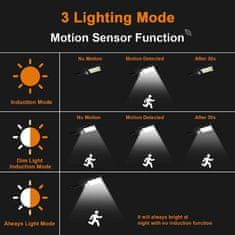 HOME & MARKER® Solarna LED luč s senzorjem | SENSLED