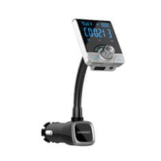 GOTEL  Avtomobilski FM oddajnik LCD bluetooth 4.0 12-24V 2x USB 2.1A