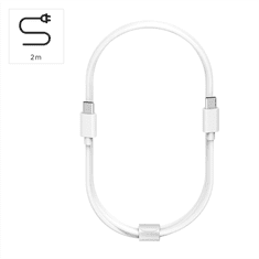 uRage Hama Polnilnik USB GaN, USB-C/USB-A, PD 65 W, kabel USB-C 2 m