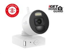 iGET Komplet kamer HOMEGUARD HGNVK88004P v2023 Brezžični FullHD NVR 8CH + 4x baterijska kamera HGNVK686CAMP