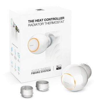 slomart Fibaro FGT-001 ZW5 EU pametni sobni termostat, bel