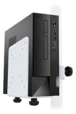 Neomounts THINCLIENT-10/Mini držalo za PC/Display holder/VESA 100x100 /nosnost 10 kg/prilagoditev širine 9-20 cm/bela