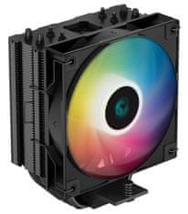 DEEPCOOL hladilnik AG400 ARGB / 120mm ventilator ARGB / 4x toplotne cevi / PWM / za Intel in AMD