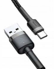 BASEUS podatkovni kabel USB Type-C, 3A, 1m (CATKLF-BG1)