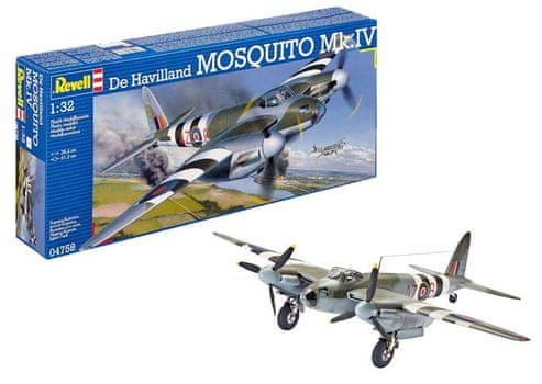 Revell De Havilland Mosquito MK.IV maketa, 82/1
