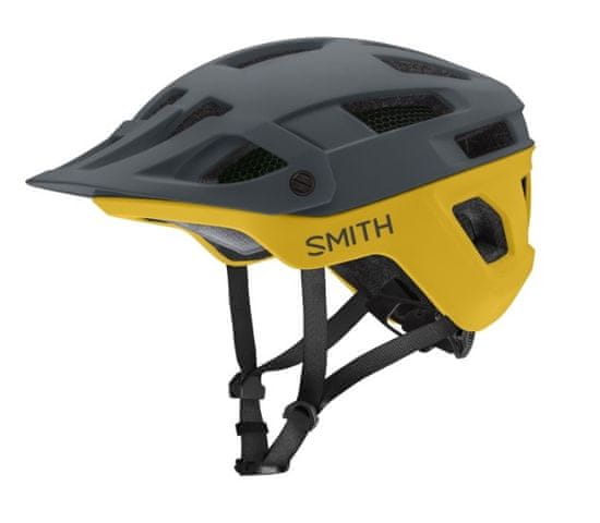 Smith Engage 2 Mips kolesarska čelada, 51-55 cm, sivo-rumena