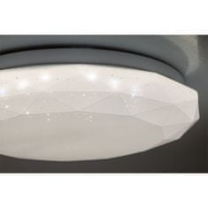 LUMILED Stropna svetilka LED 12W 4000K bela okrogla DIAMANT 26cm