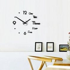 HOME & MARKER® 3D okrasna analogna stenska ura | TIMEVERSE