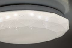 LUMILED Stropna svetilka LED 18W 4000K bela okrogla DIAMANT 33cm