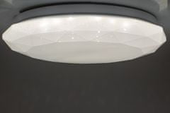 LUMILED Stropna svetilka LED 18W 4000K bela okrogla DIAMANT 33cm