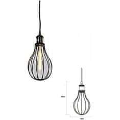 Edm Stropna svetilka EDM Stropna svetilka kovinska 60 W (15 x 30 cm)