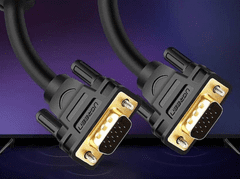 Ugreen kabel, VGA, 2m, črn (11646)