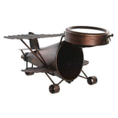 DKD Home Decor Namizna ura DKD Home Decor 35 x 21 x 14 cm Aeroplane Crystal Aluminium Iron (2 enoti)