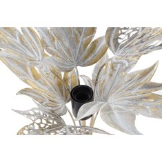 DKD Home Decor Namizna svetilka DKD Home Decor Grey Metal 42 x 42 x 47 cm