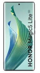 Honor Magic5 Lite 5G mobilni telefon, 8 GB/256 GB, črn (RAMBO-5109ARUJ)