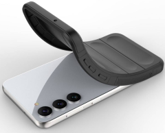 Onasi Wave ovitek za Galaxy A53, silikonski, črn