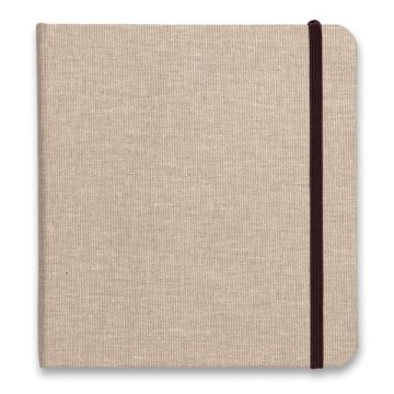 Clairefontaine Album Goldline Natural - 20 x 20 cm, 32 listov, 180 g
