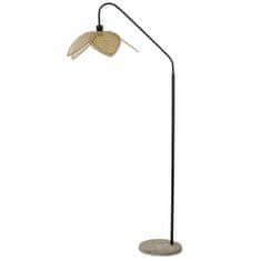 DKD Home Decor Talna svetilka DKD Home Decor Black Grey Metal Cement Rattan 60 W (45 x 72 x 165 cm)