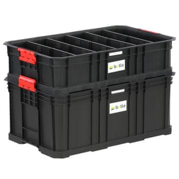 botle Set škatel za orodje in košare Workshop Storage Garage Modular Basic serija