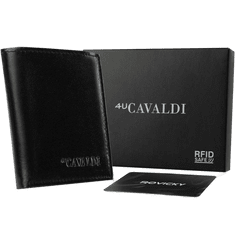 Factoryprice Usnjena denarnica RFID CAVALDI 0800-BS 0800-BS-RFID___BLACK_395449 Univerzalni