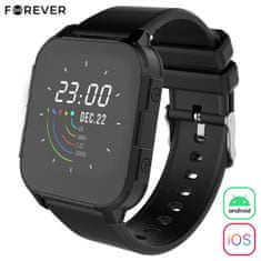 Forever iGO2 JW-150 pametna ura, 3,65 cm (1,44"), Bluetooth, Android+iOS, črna