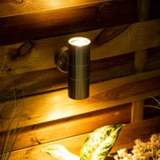 LUMILED Vrtni reflektor GU10 stenska svetilka gor in dol ZINNIA