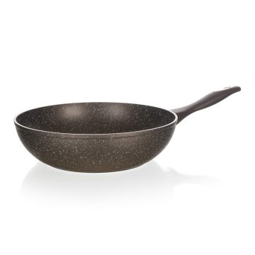 Banquet Ponev WOK z neprijemljivo površino PREMIUM Dark Brown 28 x 7,8 cm, komplet 4 kosov
