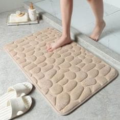 Mormark Vpojna, Mehka, Protizdrsna, Kopalniška Preproga, 40 x 60 cm | STONESTEP Bež