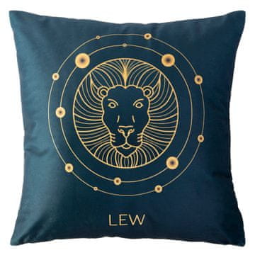 Darymex Prevleka za vzglavnik 40x40 za Zodiak Vaš zodiakalni znak LEV gladka mikrofibra