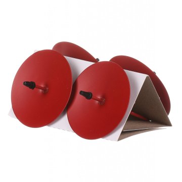 Autronic Kovinska konica - dent set 4ks (cena 4ks). rdeča mat. CP6195-1-S4-CERVENA