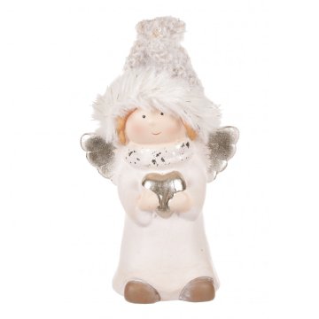 Autronic Keramični angel, drži srce. ALA1265