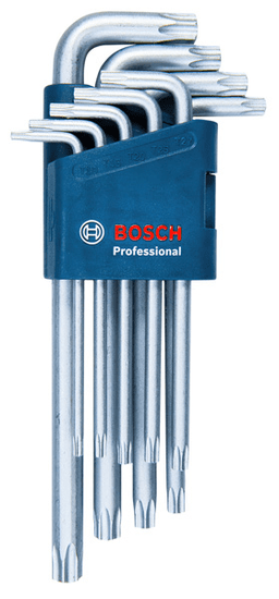 BOSCH Professional 9-delni set torx ključev (1600A01TH4)