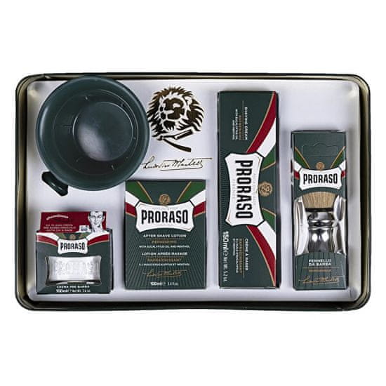 Proraso Darilni set za britje s krtačko iz evkaliptusa