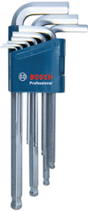 BOSCH Professional 9-delni set hex ključev (1600A01TH5)