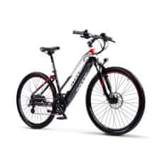 MTF Električno kolo CROSS 4.4 W, žensko, 19", 28", 32 N.m, baterija Samsung 36 V/19.6 Ah (705.6 Wh) do 160 km, 24 prestav Shimano