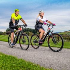 MTF električno kolo CROSS 4.4 W, žensko, 17", 29", 32 N.m, baterija Samsung 36 V/19.6 Ah (705 Wh) do 160 km, 24 prestav Shimano
