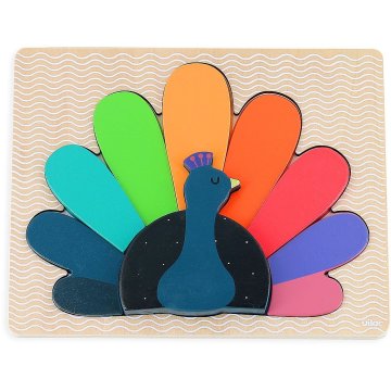 Vilac Vložek puzzle Peacock