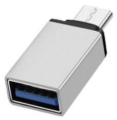 XtendLan Adapter USB C (M) na USB 3.0 (F), OTG - omogoča povezavo diskov flash, tipkovnic itd. z mobilnimi telefoni
