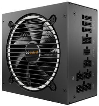 Be quiet! Bodite tiho! / PURE POWER 12 M 650W / ATX3.1 / aktivni PFC / 120mm ventilator / 80PLUS Gold / modularni